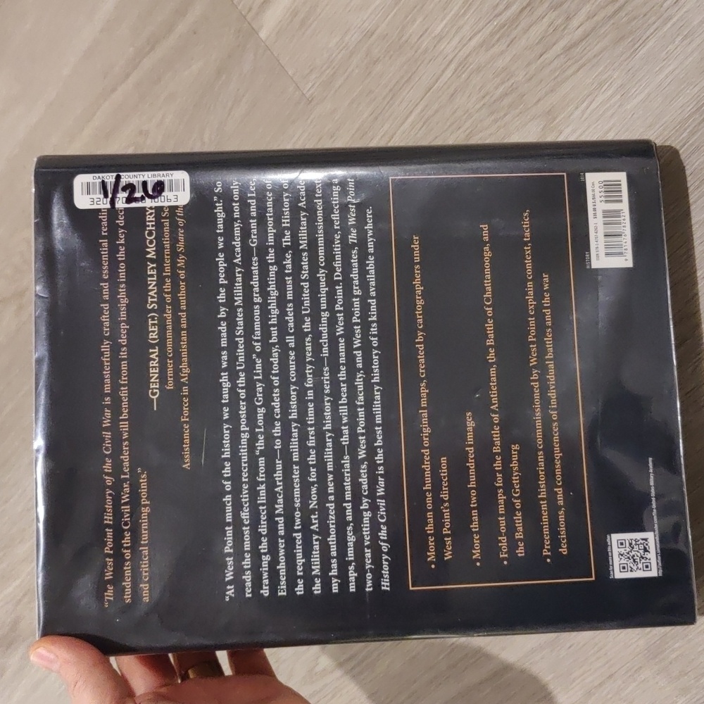 The West Point History of the Civil War Hardcover Book For History Lovers Vintag - Picture 2 of 7